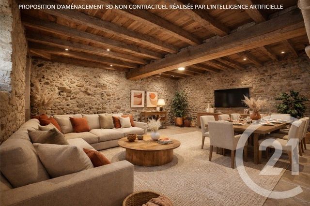 maison à vendre - 5 pièces - 101.52 m2 - BERNEUIL - 87 - LIMOUSIN - Century 21 Atrium Immobilier