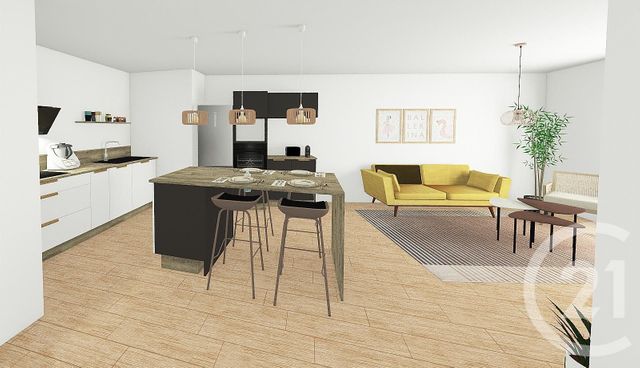Afficher la photo en grand Appartement F4 à vendre - 4 pièces - 96.04 m2 - LIMOGES - 87 - LIMOUSIN - Century 21 Atrium Immobilier